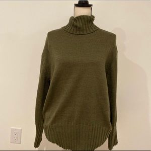 Dark Olive Green Turtleneck
